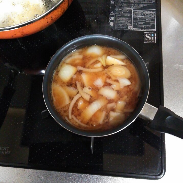 玉ねぎの味噌汁